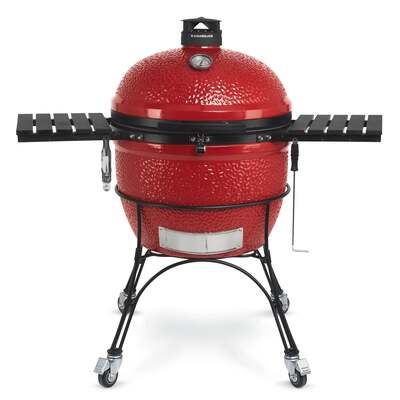 Kamado Joe Big Joe Red Ceramic Charcoal BBQ Grill
