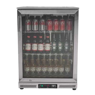 Draco Grills Avalon Outdoor Stainless Steel Single Bar Fridge 128L