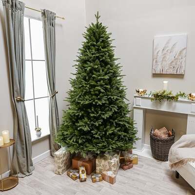 Winchester Fir Artificial PE Christmas Tree 6.5FT, 7.5FT, 8.5FT, 8.5ft (2.6m)