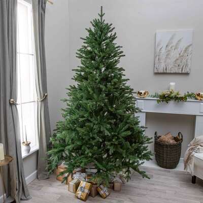 Hardwick Artificial Green PE/PVC Christmas Tree 6FT, 7FT, 6ft (1.8m)