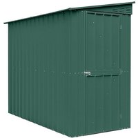 4' x 8' Globel Lean-To Heritage Green Metal Shed (1.24m x 2.42m)
