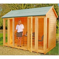 10'3 x 6'5 Shire Blenheim Wooden Summerhouse