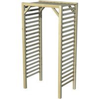 Forest Garden Slatted Arch Home Delivery