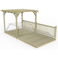 8' x 16' Forest Pergola Deck Kit No. 2 (2.4m x 4.8m)