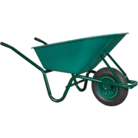Sealey Heavy Duty Composite Wheelbarrow 85l Green