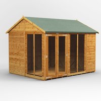 10 x 8 Power Apex Summerhouse
