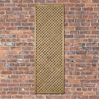 Forest 5'11" x 1'11" Wisley Diamond Lattice Panel (1.8m x 0.6m)