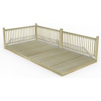8' x 16' Forest Patio Deck Kit No. 5 (2.4m x 4.8m)