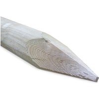 100mm Machined Round Post Pointed UC4