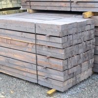 UK 150mm x 75mm Creosoted Square Post