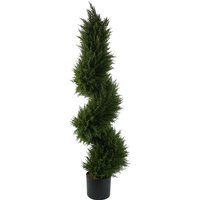 120cm Sprial Cypress Tree Artificial Topiary