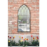 Somerley Rustic Arch Garden Mirror