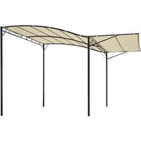 Outsunny Wall Mounted Garden Gazebo Awning, 300L x 250W x 200-250Hcm