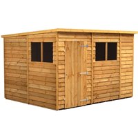 10 x 8 Power Overlap Pent Shed