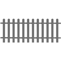 Picket Fence WPC 200x60 cm