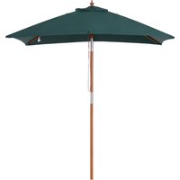 2m x 1.5m Garden Parasol Umbrella with Tilting Sunshade Canopy
