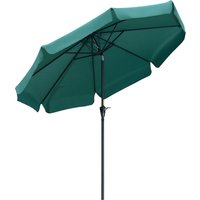 2.66m Patio Umbrella Garden Parasol Outdoor Sun Shade Table Umbrella with Ruffles