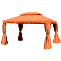 3 x 4 m Aluminium Garden Gazebo