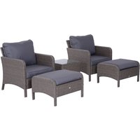 2 Seater Rattan Furniture Set