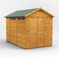 10 x 6 Power Apex Security Shed
