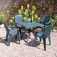 Trabella 4 Seater Seat Dining Set