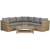 Wentworth 5 Seater Corner Lounging Set