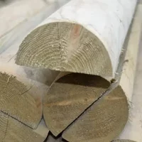 100mm Half Round Rail