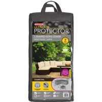 Ultimate Protector Modular L Shaped Dining  Right Side Large Charcoal Cover