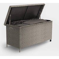 Rattan Look Outdoor Cushion Storage Box
