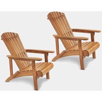 Set of 2 Adirondack Chairs