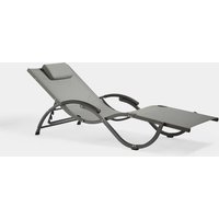 Folding Textoline Sunlounger