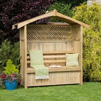Hampshire Arbour with Storage Box