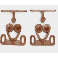W4 Double Roller Catch 2 Pack - Brown, Brown
