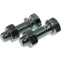 Maypole High Tensile Nut & Bolt - Silver, Silver