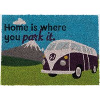 Quest Campervan Door Mat - Multi, multi