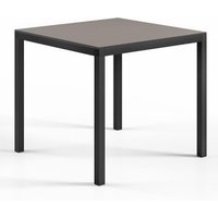 Henry Turtle Dove Dining Table Square With Anthracite Legs