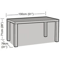 ENJOi 4 Seater Rectangular Table Cover