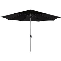 Market Parasol in Black - Rattan Direct