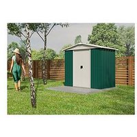 Yardmaster 6.1 X 6.1 Ft Apex Roof Metal Garden Shed