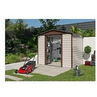 Yardmaster 7.4 X 6Ft Shiplap Metal Shed