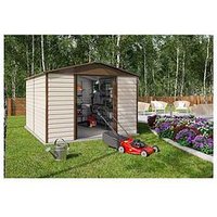 Yardmaster 9.3 X 6.1 Ft Shiplap Metal Shed