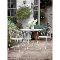 Gallery Siracusa 2 Seater Bistro Set Vanilla