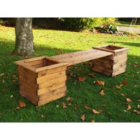 Garden Planter Bench - FSC Wood