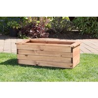 Wooden Trough Garden Set