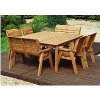 Eight Seater Table Garden Set