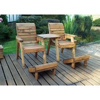 Deluxe Lounger Garden Set Straight