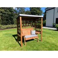 Wentworth Two Seat Arbour Green