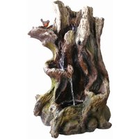 Easy Fountain Natural Willow Spills Water Fountain with LEDs