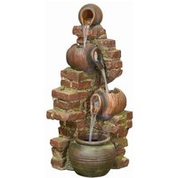Easy Fountain Flowing Jugs Water Fountain with LEDs