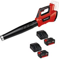 Einhell Professional GE-LB 36/210 Li E 36v Cordless Brushless Garden Leaf Blower 2 x 4ah Li-ion Charger